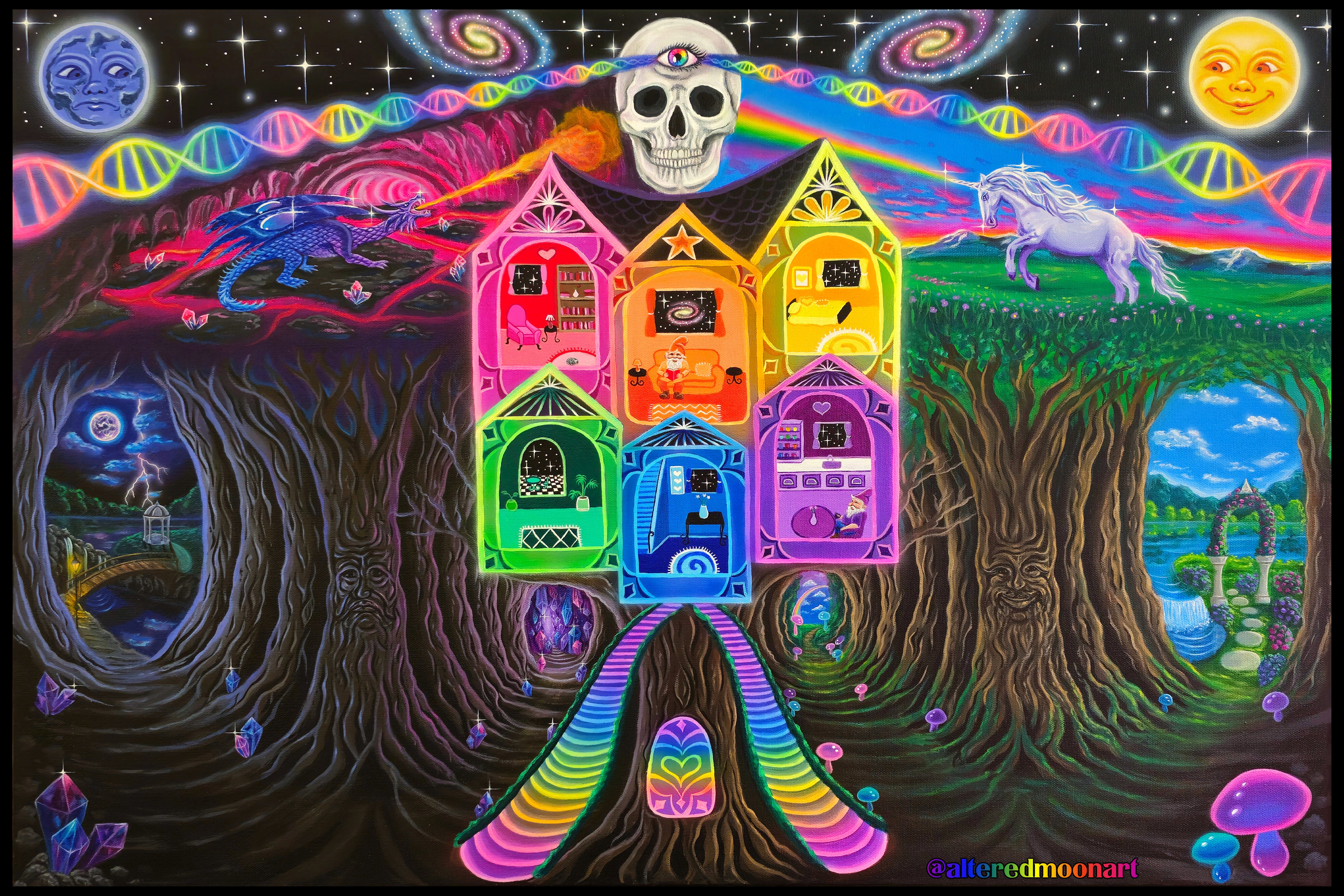 Art Prints of Divine Imagination – AlteredMoonArt