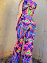 Load image into Gallery viewer, Carnival Fractal Flare Pants- Medium
