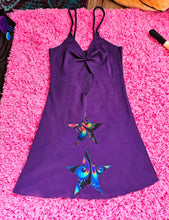 Load image into Gallery viewer, Keyhole Star Dress- size small- RTS
