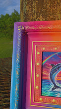 Load and play video in Gallery viewer, Where Rainbows Meet the Sea Original Painting
