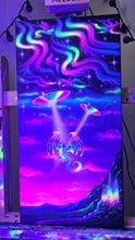 Load image into Gallery viewer, Canvas Print of Dragon Abduction (Blacklight Options Available) LE
