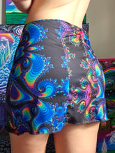 Load image into Gallery viewer, Patchwork mini skirt- size Large- RTS
