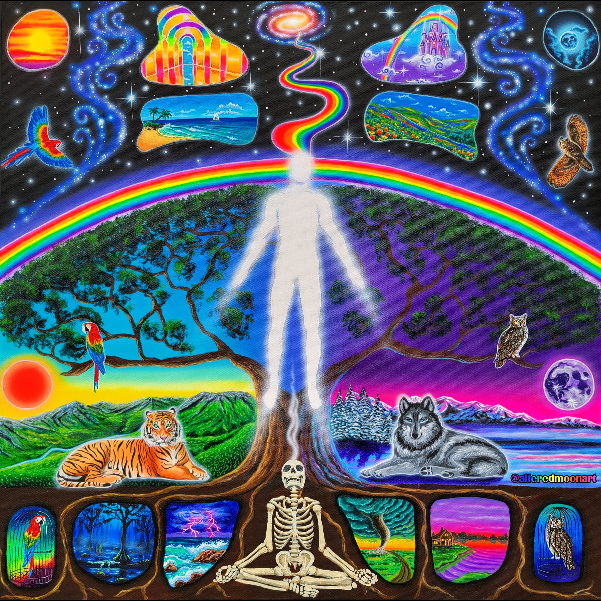 アボリジニアート 画集「Art+Soul」Hetti Perkins Fine Art Prints of Soul Ascension – AlteredMoonArt