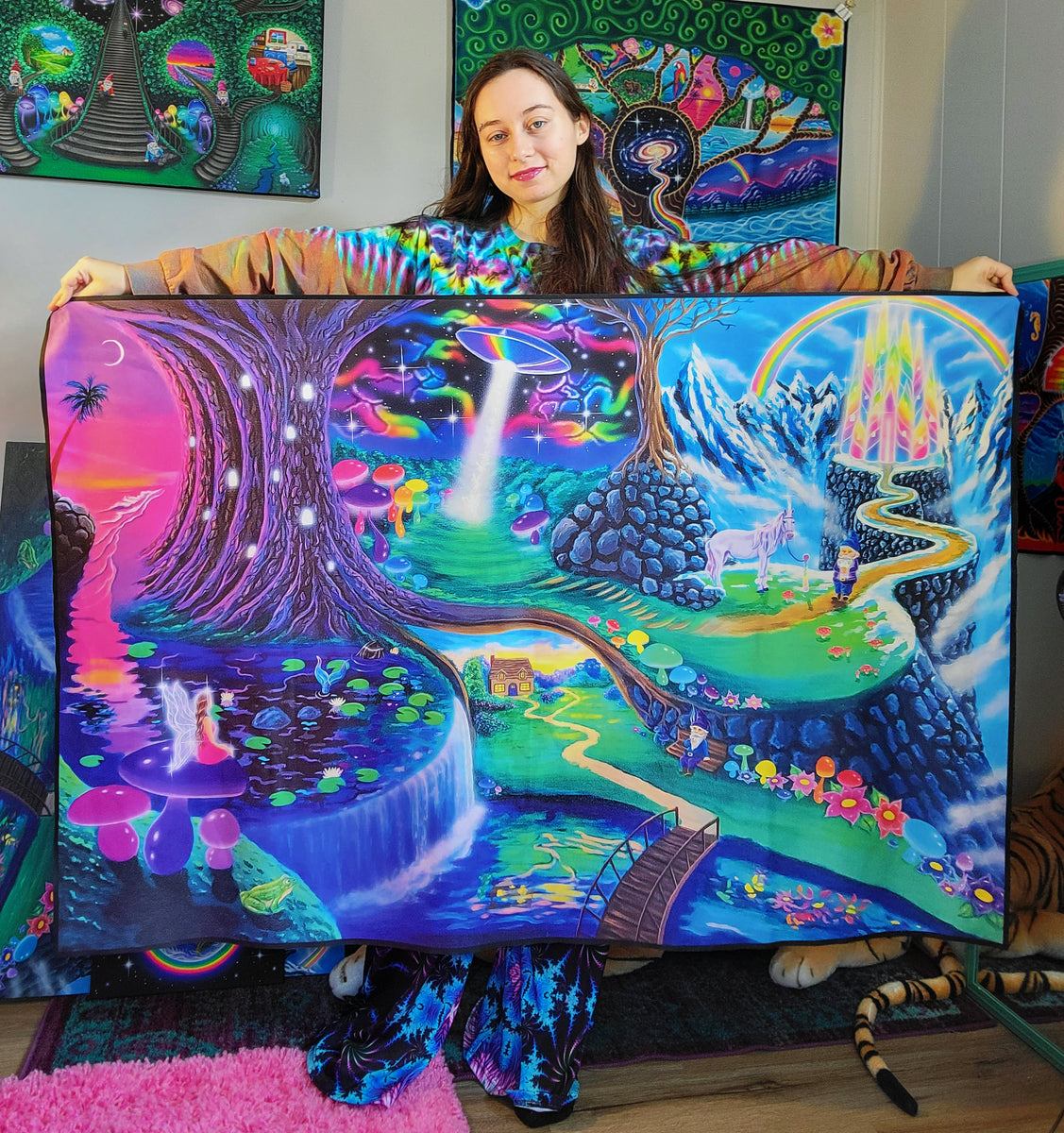 Tapestry of Inside a Fairies Dream – AlteredMoonArt
