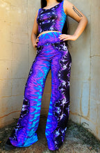 Load image into Gallery viewer, Frosted Fractal Flare Pants (Pre Order)
