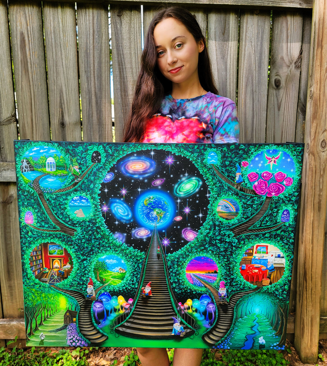 The Fantastical Forest Original Painting